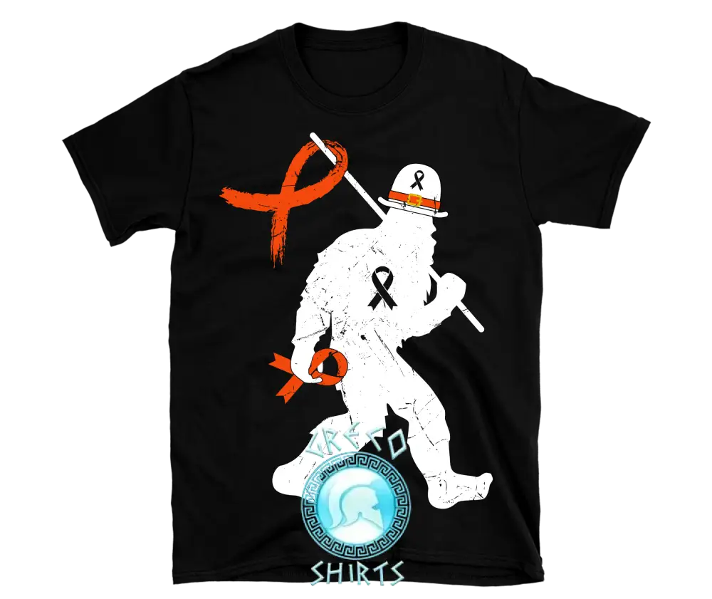 Bigfoot Multiple Sclerosis Awareness T-Shirt | Grecoshirts.com T-Shirt