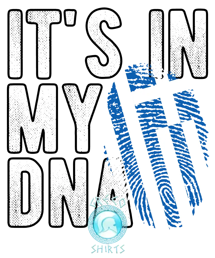 Greece It’s In My Dna | Grecoshirts.com T-Shirt