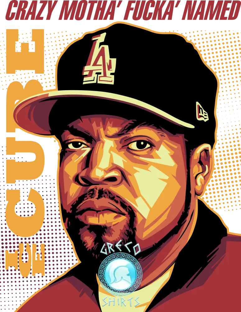 Ice Cube Crazy Motha Hip Hop T-Shirt | Grecoshirts.com T-Shirt