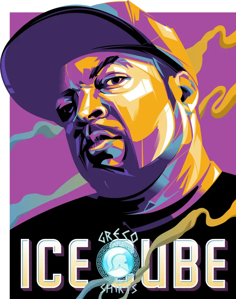 Ice Cube Hip Hop T-Shirt | Grecoshirts.com T-Shirt