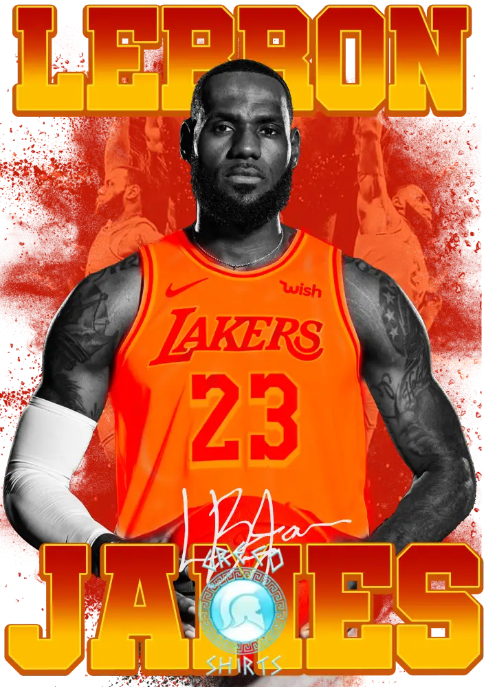 Lebron James T-Shirt Design #2 | Grecoshirts.com