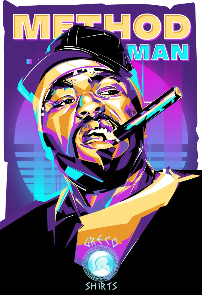 Method Man Hip Hop T-Shirt | Grecoshirts.com T-Shirt