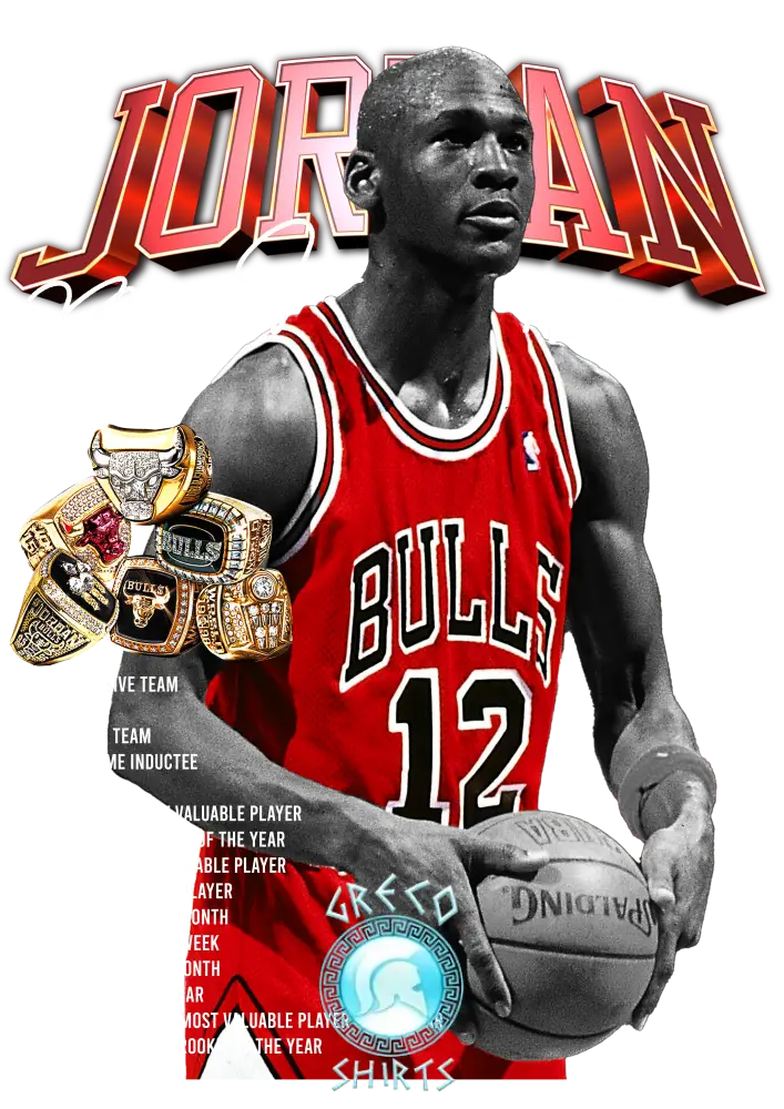 Michael Jordan T-Shirt Design #2 | Grecoshirts.com