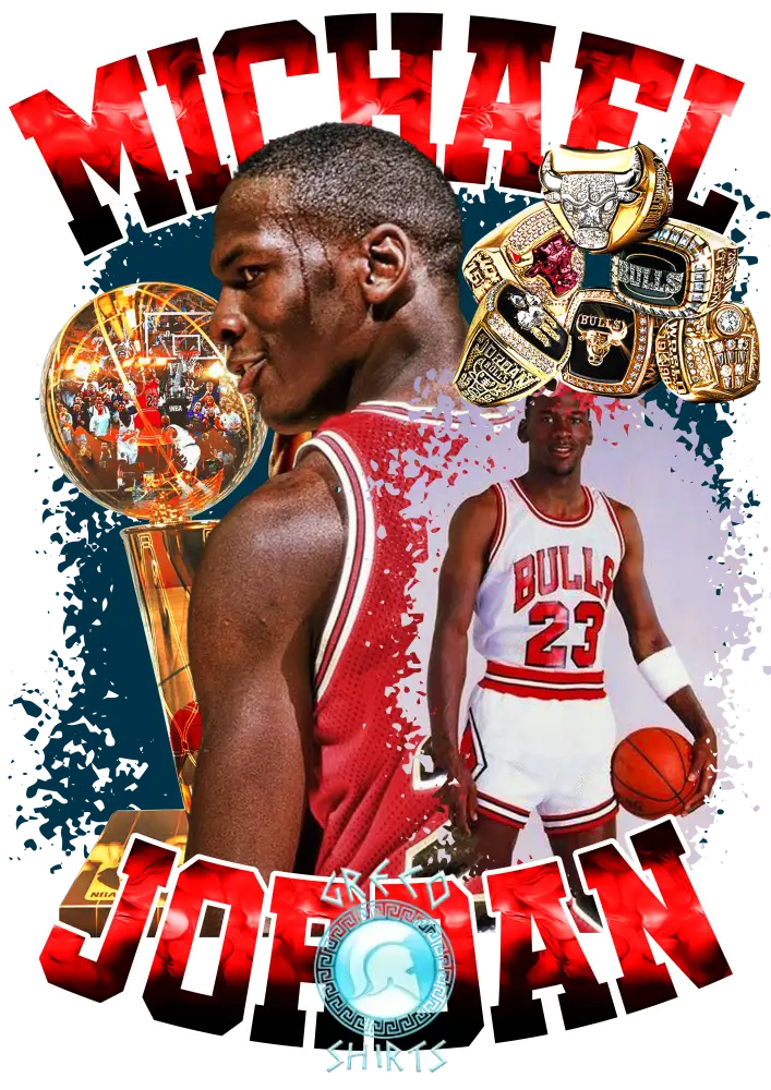Michael Jordan T-Shirt Design #3 | Grecoshirts.com