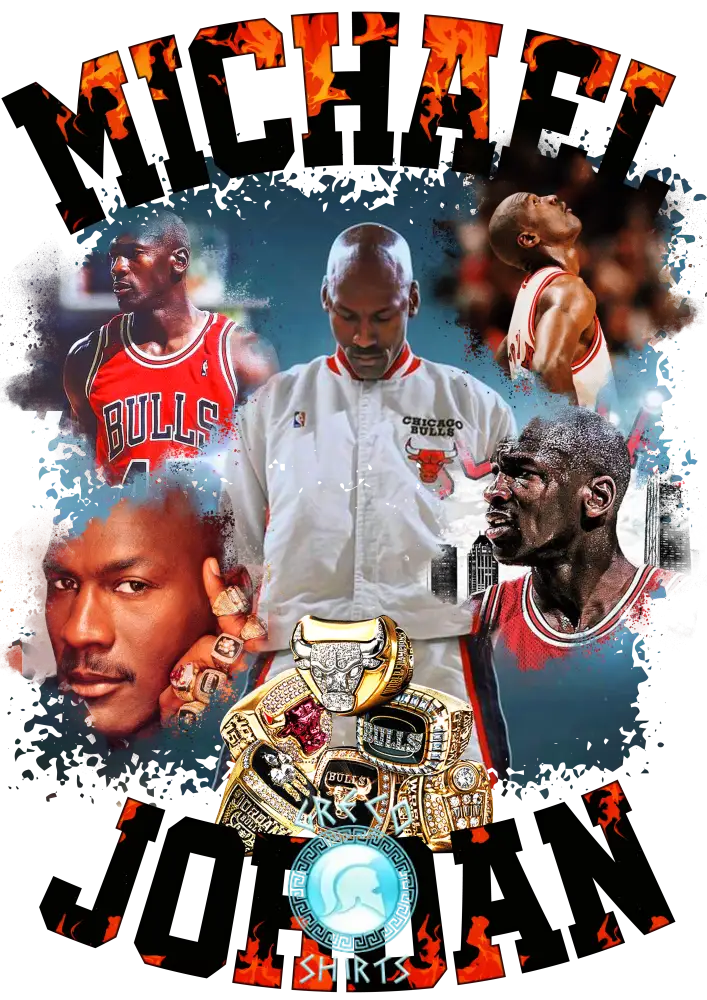 Michael Jordan T-Shirt Design #5 | Grecoshirts.com