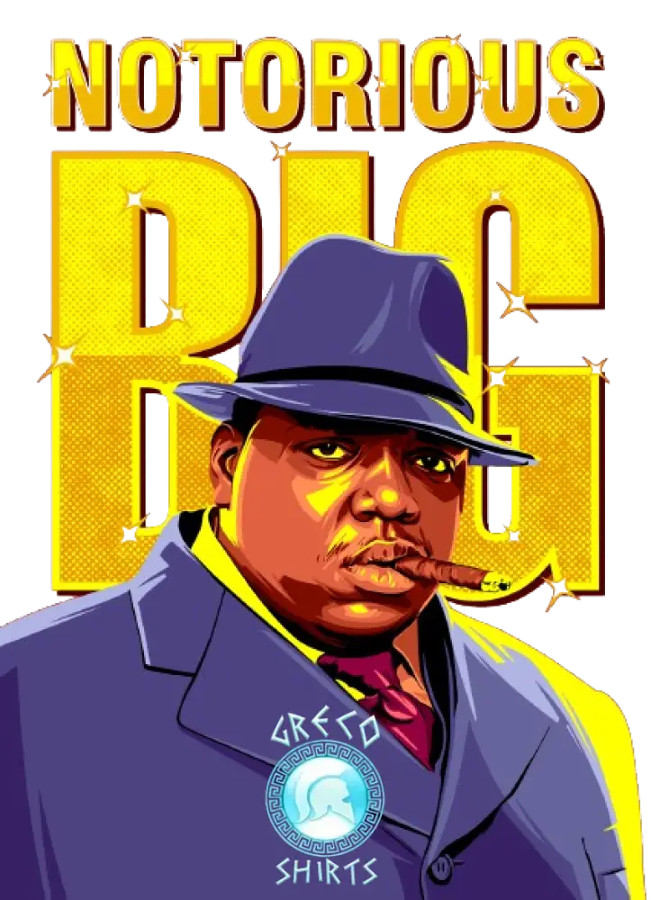 Notorious B.i.g. Biggie Smalls Hip Hop T-Shirt | Grecoshirts.com T-Shirt