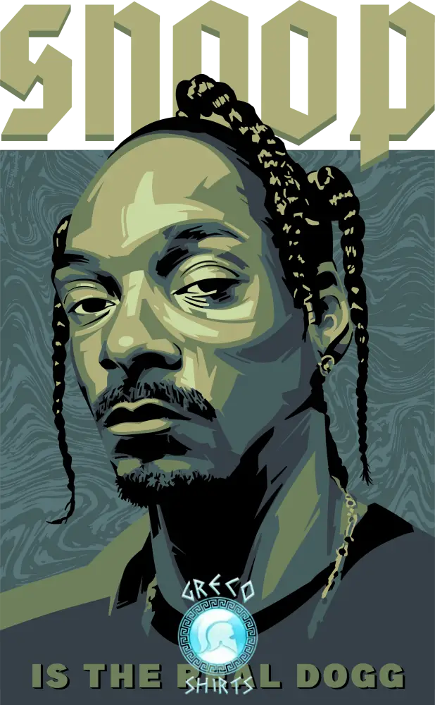 Snoop Dogg Hip Hop Design T-Shirt | Grecoshirts.com T-Shirt
