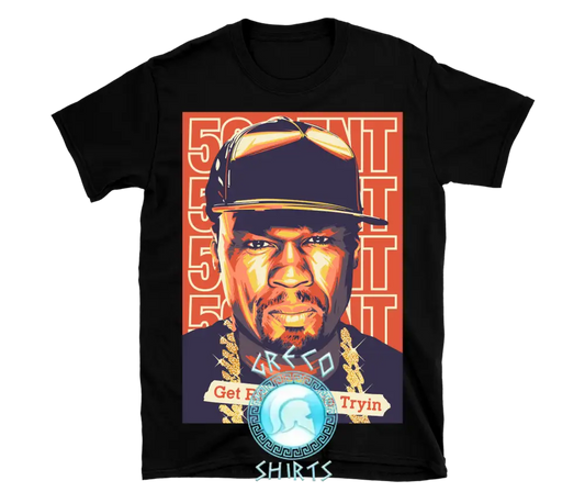 50 Cent Get Rich Or Die Tryin Hip Hop T-Shirt | Grecoshirts.com T-Shirt
