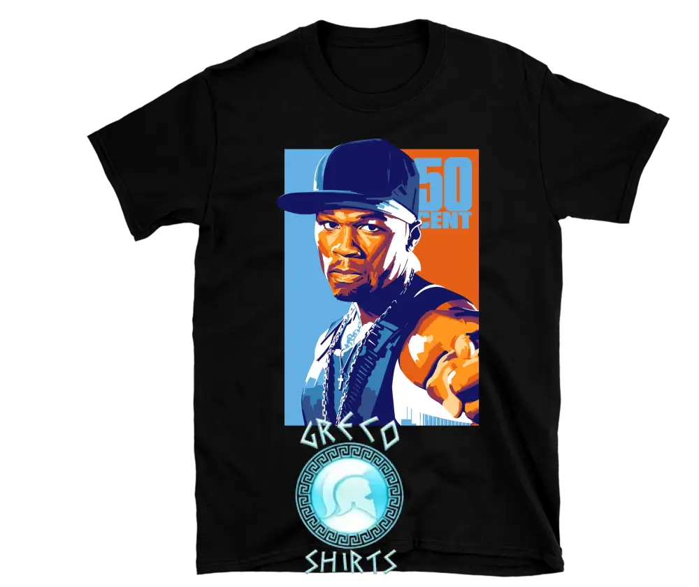 50 Cent Hip Hop T-Shirt | Grecoshirts.com T-Shirt