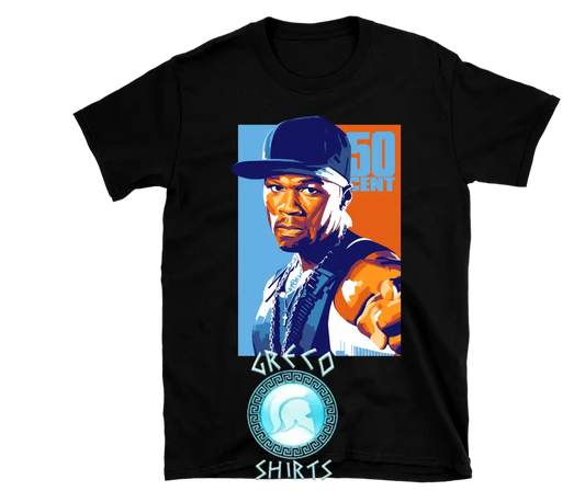 50 Cent Hip Hop T-Shirt | Grecoshirts.com T-Shirt