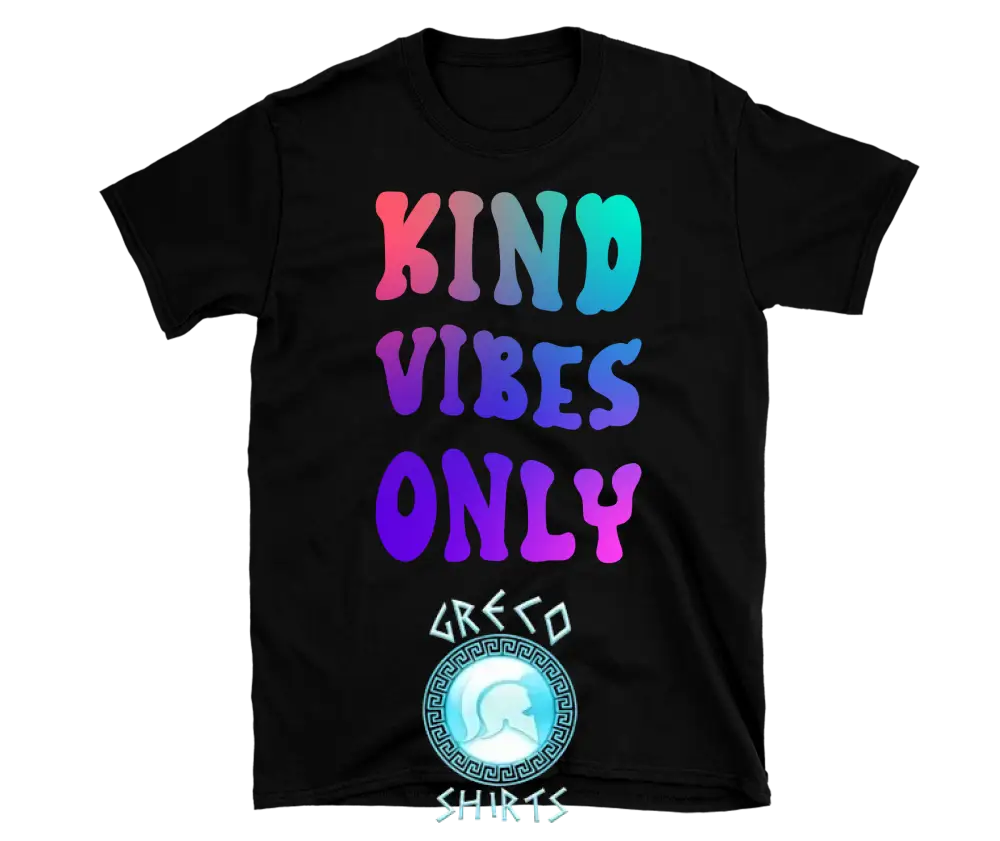 Kind Vibes Only Groovy Design | Grecoshirts.com T-Shirt