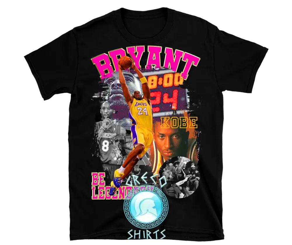 Kobe Bryant T-Shirt Design #5 | Grecoshirts.com