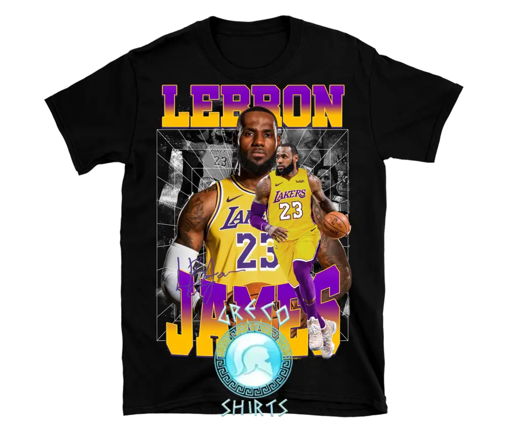Lebron James T-Shirt Design #1 | Grecoshirts.com