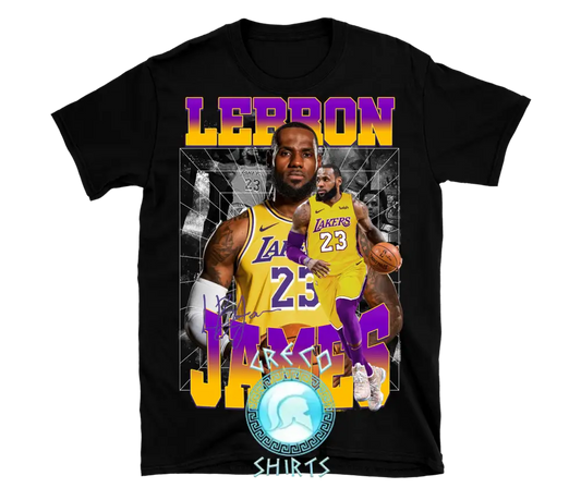 Lebron James T-Shirt Design #1 | Grecoshirts.com