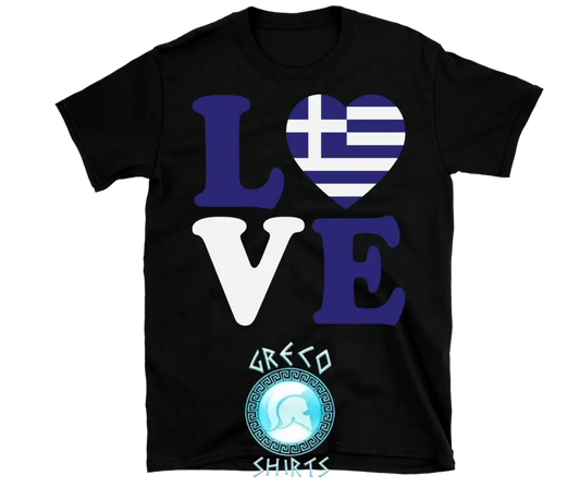 Love Greece T-Shirt Design | Grecoshirts.com T-Shirt
