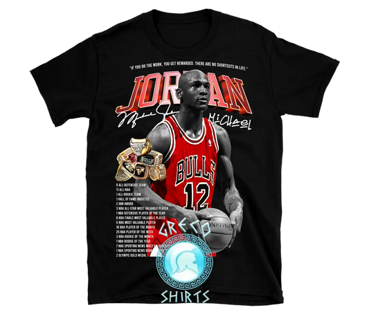 Michael Jordan T-Shirt Design #2 | Grecoshirts.com