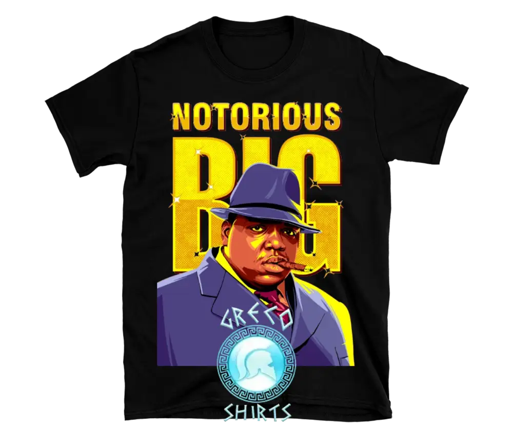 Notorious B.i.g. Biggie Smalls Hip Hop T-Shirt | Grecoshirts.com T-Shirt