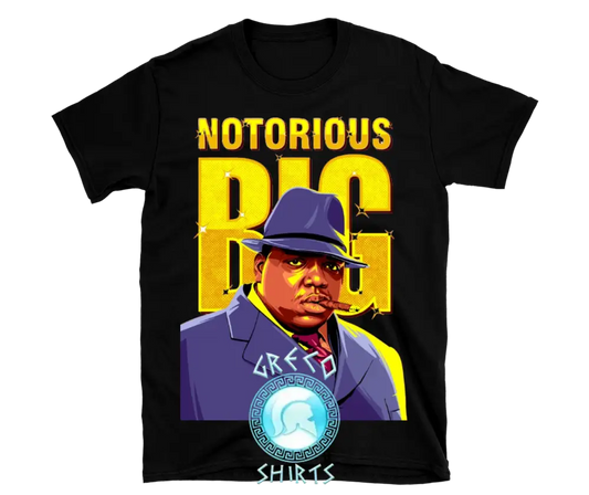 Notorious B.i.g. Biggie Smalls Hip Hop T-Shirt | Grecoshirts.com T-Shirt