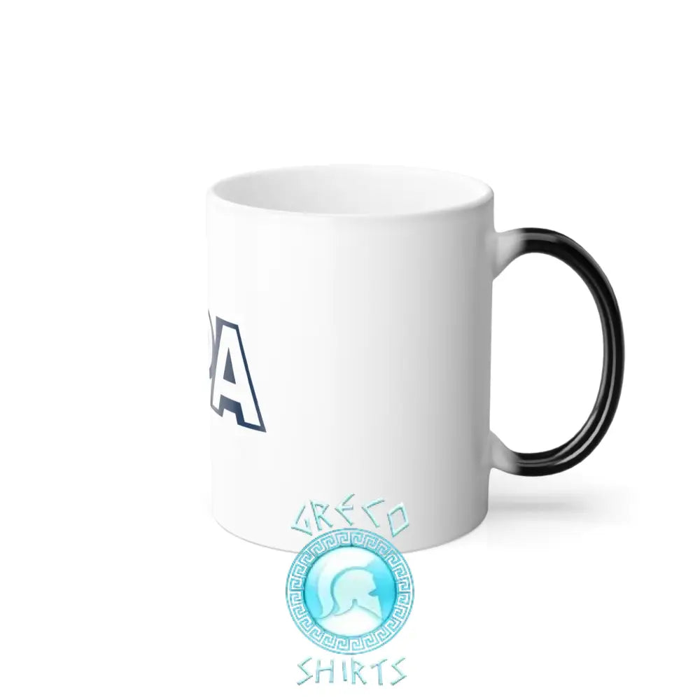 Opa Greek Inspired Color Morphing Mug 11Oz
