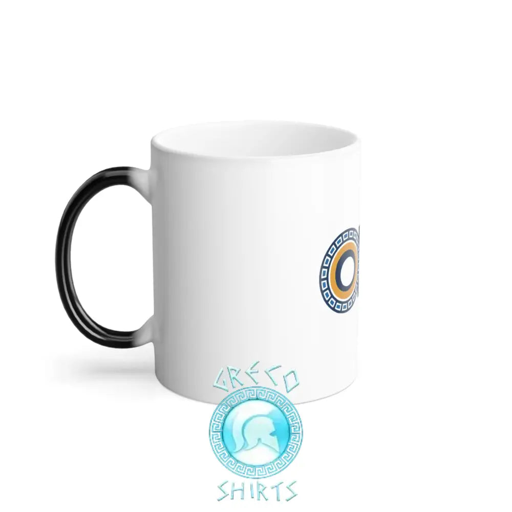 Opa Greek Inspired Color Morphing Mug 11Oz